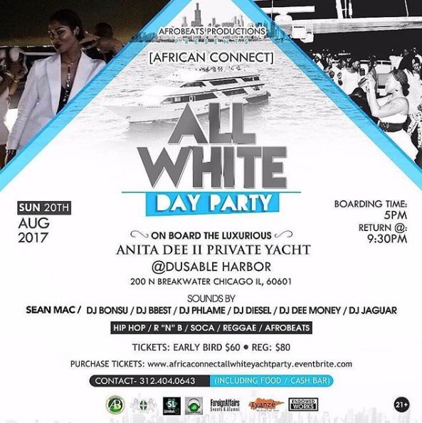 All White Yacht Party